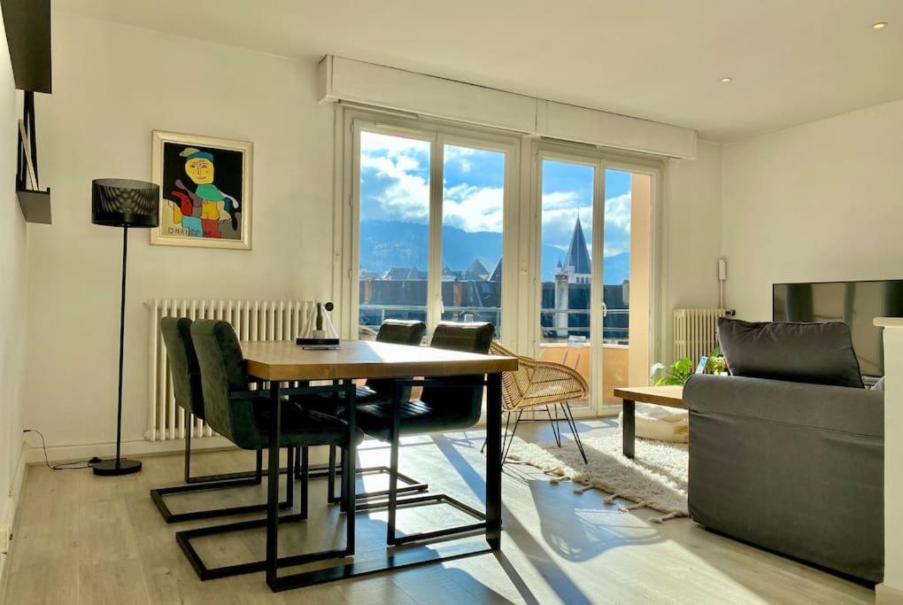 Toit-Terrasse Traversant Plein Centre 100M Du Lac Apartment อานซี ภายนอก รูปภาพ